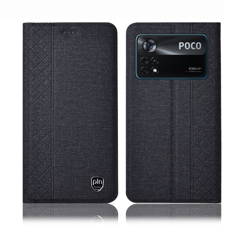 Чехол книжка противоударный магнитный для Xiaomi POCO X4 Pro 5G "PRIVILEGE"