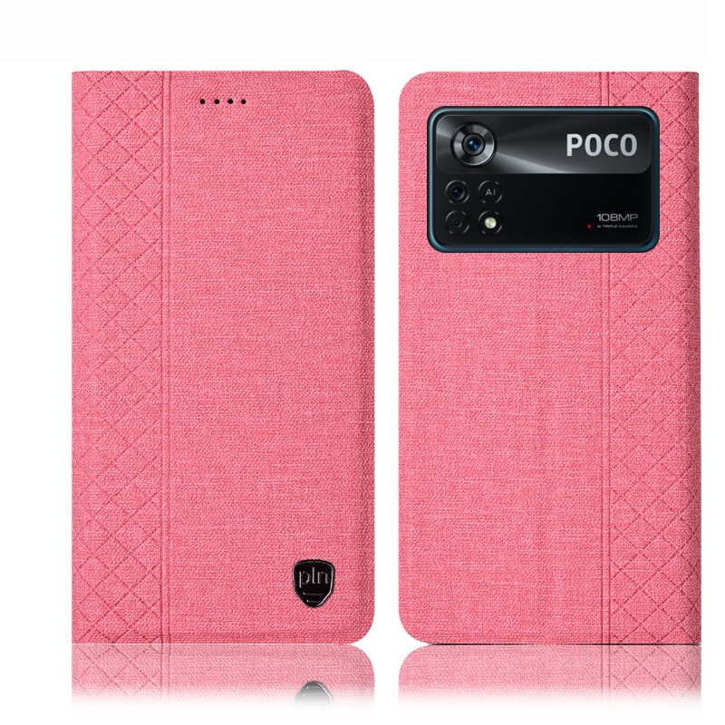 Чехол книжка противоударный магнитный для Xiaomi POCO X4 Pro 5G "PRIVILEGE"