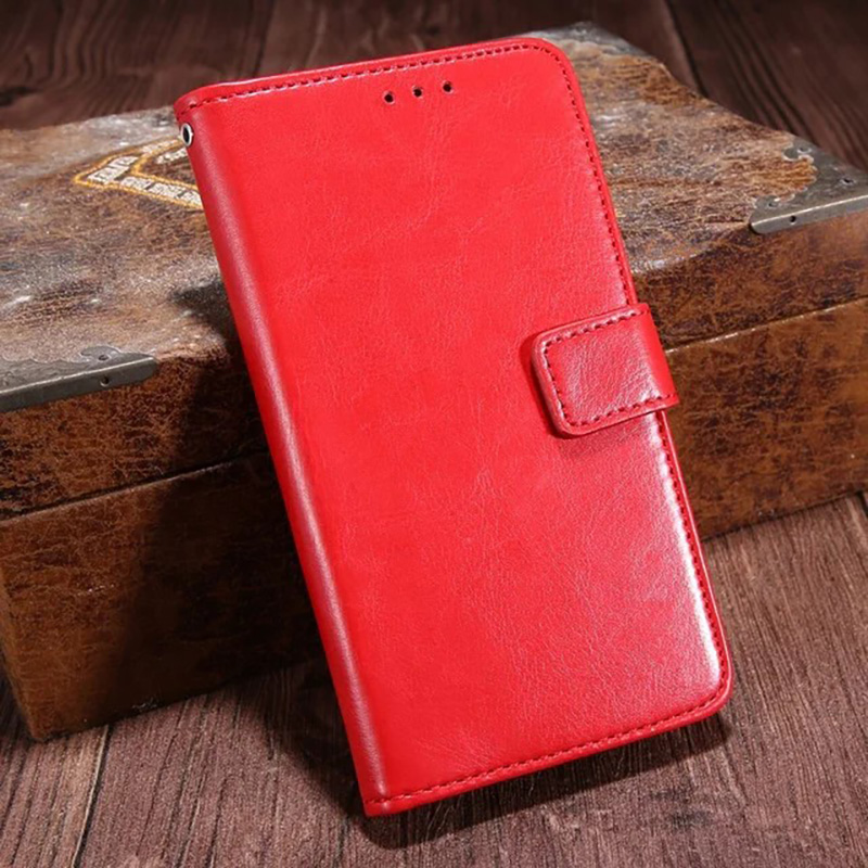 Чехол книжка с визитницей кожаный противоударный для Xiaomi Redmi 9C "BENTYAGA"