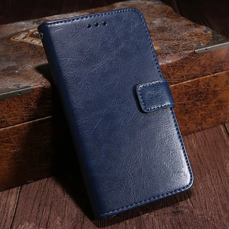 Чехол книжка с визитницей кожаный противоударный для Xiaomi Redmi NOTE 5A "BENTYAGA"