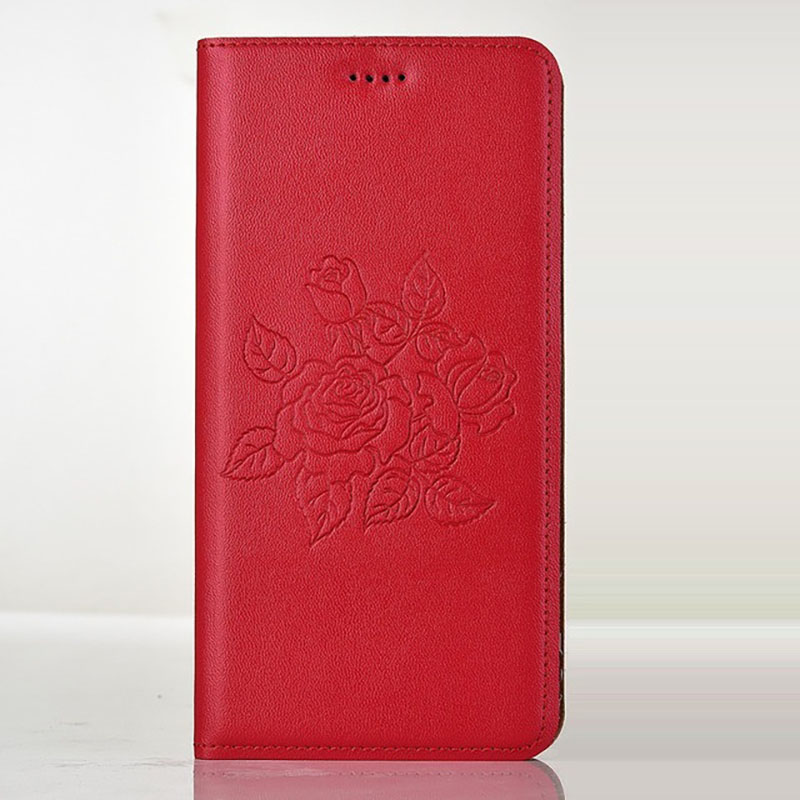 Чехол книжка из натуральной кожи противоударный магнитный для Xiaomi Redmi 10 "CLASIC"