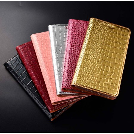 Чехол книжка противоударный магнитный КОЖАНЫЙ влагостойкий для VIVO V21 "GOLDAX"