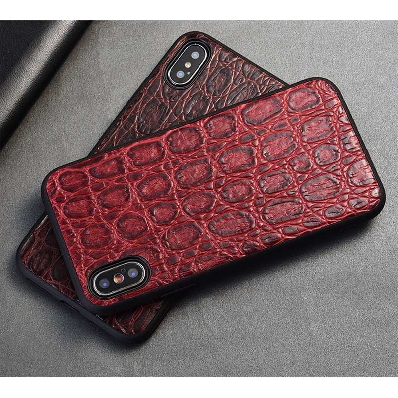 Силиконовый чехол накладка противоударный со вставкой из натуральной кожи для Xiaomi Redmi 5A "GENUINE ЛЕОПАРД"