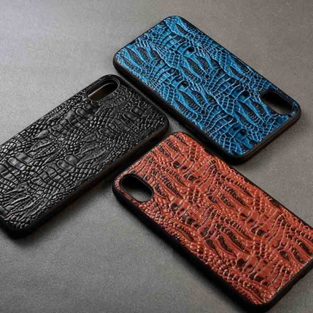 Силиконовый чехол накладка бампер противоударный со вставкой из натуральной кожи для VIVO V20 / V20 Pro / S7 "GENUINE РЕПТИЛИЯ"