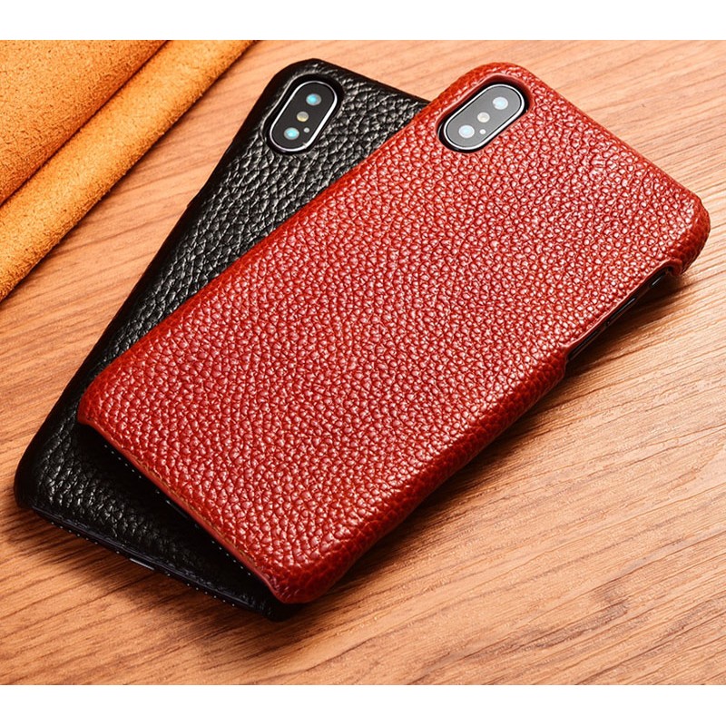 Чехол накладка полностью обтянутый натуральной кожей для Xiaomi Redmi 7A "SIGNATURE BULL"