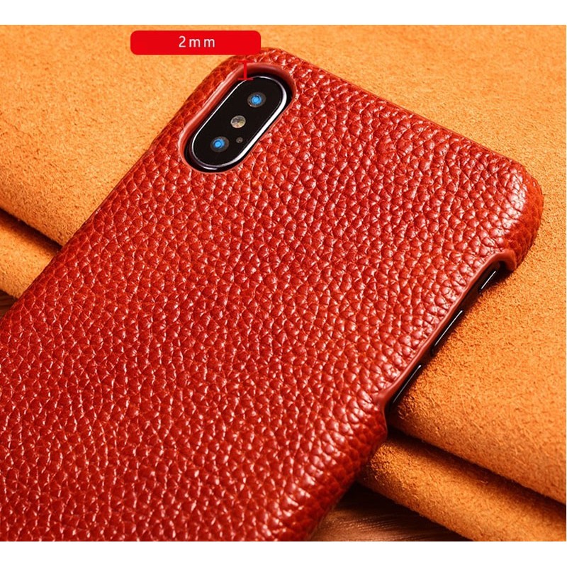 Чехол накладка полностью обтянутый натуральной кожей для Xiaomi Redmi 9 "SIGNATURE BULL"