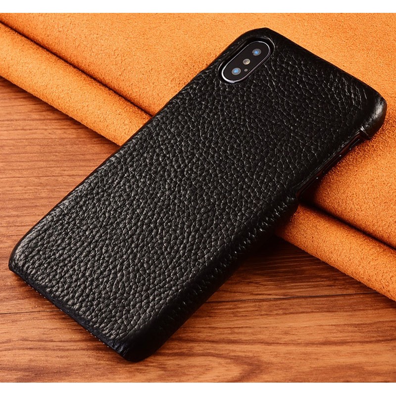 Чехол накладка полностью обтянутый натуральной кожей для Xiaomi Redmi 7 "SIGNATURE BULL"