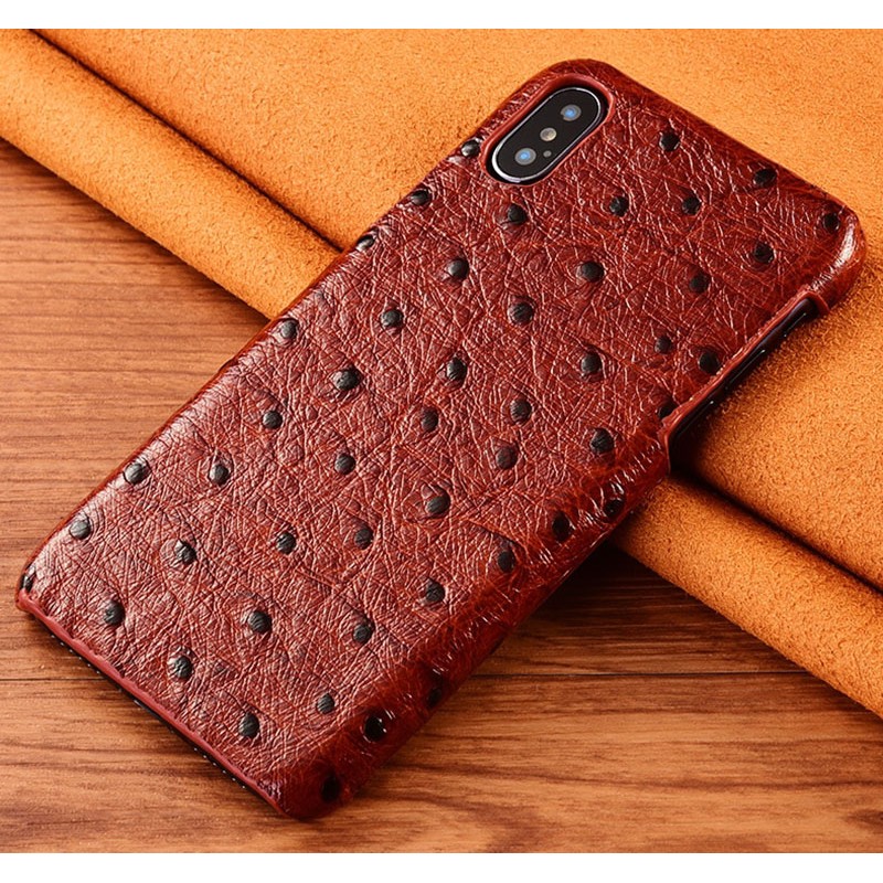 Чехол накладка полностью обтянутый натуральной кожей для Xiaomi Redmi 9A "SIGNATURE СТРАУС"