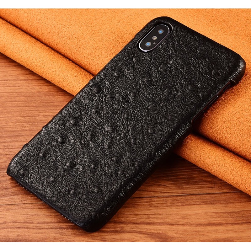 Чехол накладка полностью обтянутый натуральной кожей для Xiaomi Redmi NOTE 4X "SIGNATURE СТРАУС"
