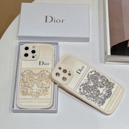 Чехол DIOR ✨ для iphone брендовый диор 3D противоударный на все модели айфон белый с фирменным принтом