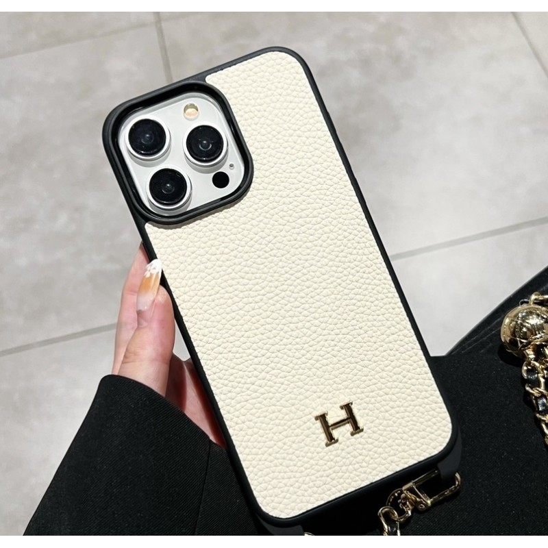 Чехол HERMES ✨ для iphone брендовый гермес противоударный с цепочкой на все модели айфон