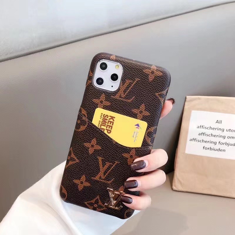 Чехол LOUIS VUITTON ✨  для iphone брендовый луи витон обтянуты кожей LV на все модели айфон
