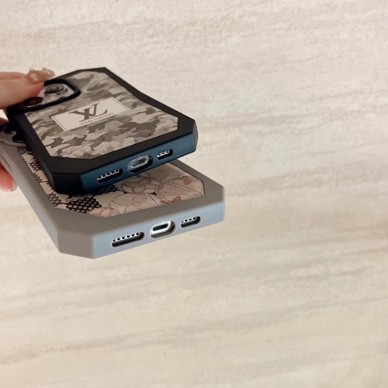 Чехол LOUIS VUITTON ✨ для iphone брендовый LV луи витон противоударный 3D на все модели айфон