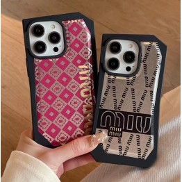 Чехол MIU MIU ✨ для iphone брендовый противоударный 3D на все модели айфон