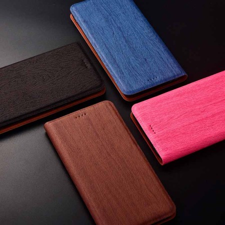 Чехол книжка магнитный противоударный для OPPO Reno 3 / A91 "WOODER"