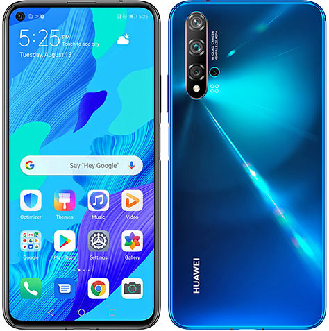 Huawei nova 5t карта памяти