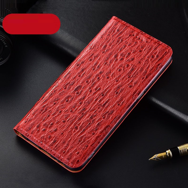 Чехол книжка из натуральной кожи противоударный магнитный для Xiaomi Redmi NOTE 5 "FLOTARUS"
