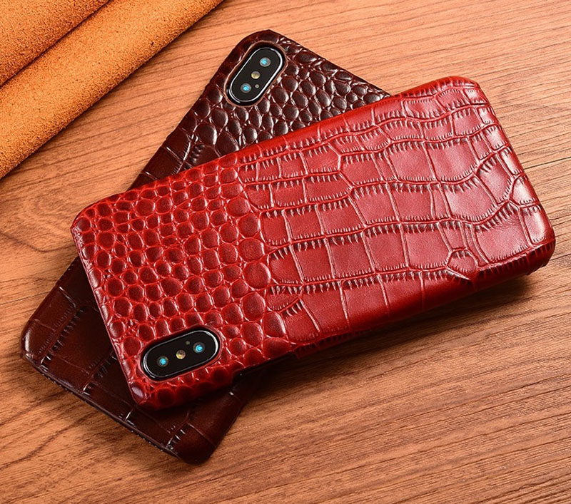 Чехол накладка полностью обтянутый натуральной кожей для Xiaomi Redmi NOTE 5A "SIGNATURE ZENUS CROCO"