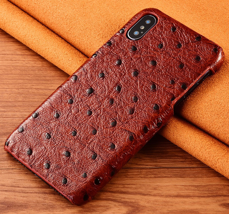 Чехол накладка полностью обтянутый натуральной кожей для Xiaomi Redmi K20 "SIGNATURE СТРАУС"