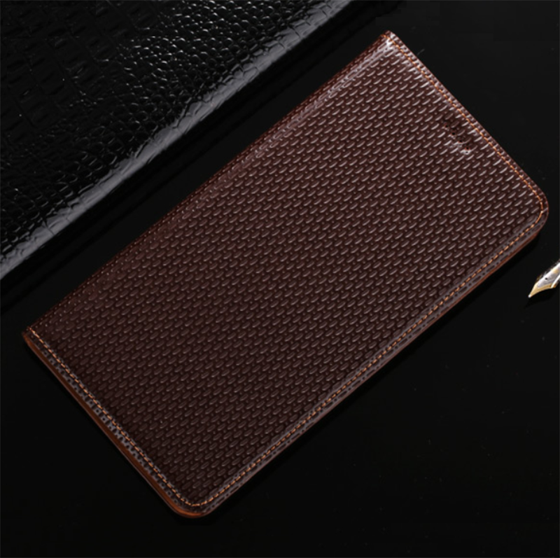 Чехол книжка из натуральной кожи противоударный магнитный для Xiaomi 11T "TOROS"